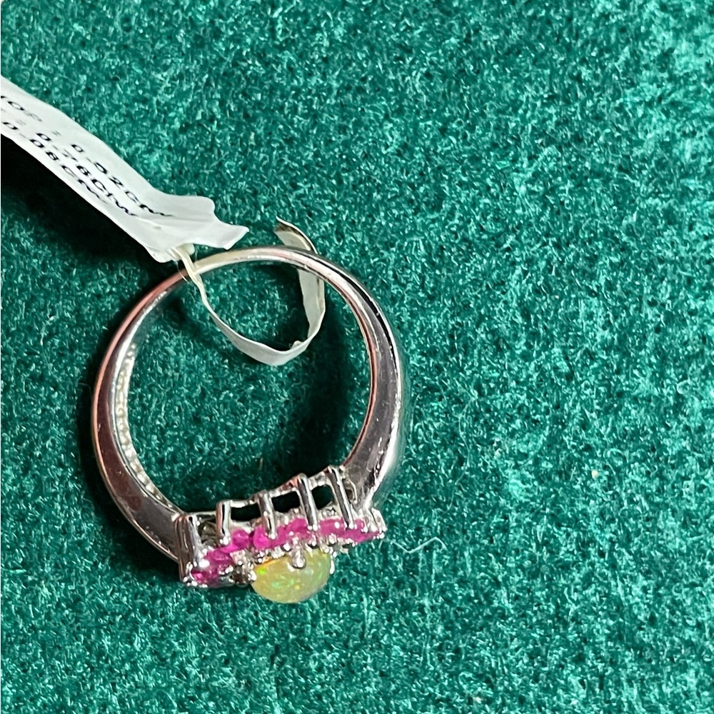 Real handcrafted gemstone ring Rthop ruby and wd. Handmade - Picture 13 of 13